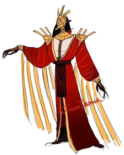 fullmoondaggers-art:Sure he lives in a volcano but he could at least cover up!!!!!! anyways here’s a
