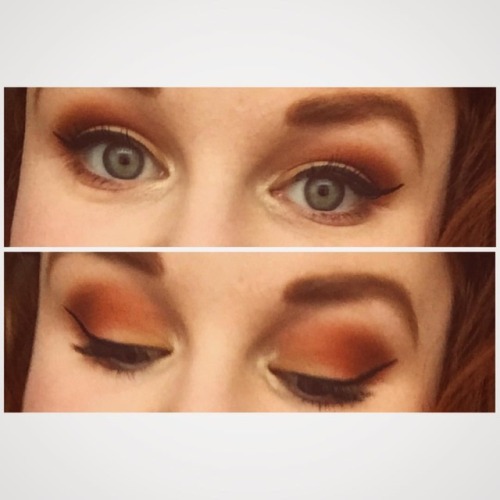 Pretty poor quality photos but L I V I N G for this eye look #abhprism #anastasiabeverlyhills #prism