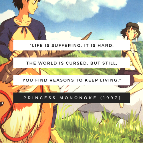 nahcoko: nahcoko:studio ghibli movies +  favorite inspirational quotes