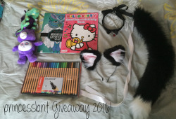 princessbrit:  Hi! I’ve been wanting to post this giveaway for a really long time, but I decided that the new year would be the best time! The rules for the giveaway are simple! You:*Must be following me @princessbrit (I will be checking after a winner