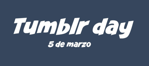 forever-md:FELIZ DIA TUMBLR <3 Felicidades a todos aquellos que forman parte de esta comunidad donde no tenemos distinción de color de piel,orientación sexual o apariencia física, gracias tumblr.