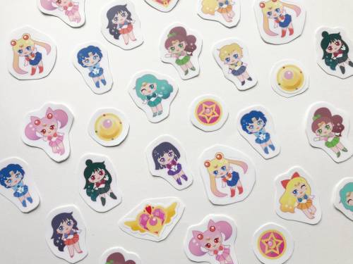 Sailor Moon Stickers ✨https://www.etsy.com/ca/shop/StephologyShop ✨