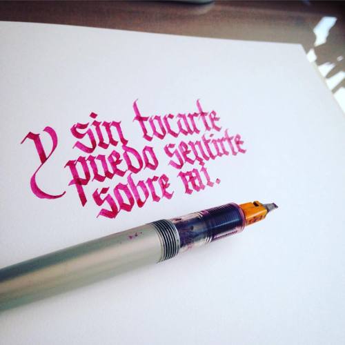 Estabas Ahí – Moenia #calligraphy #typography #calligraffiti #calligritype #typographyinspired #typi