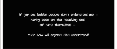 the-goddamazon:  fuckyeahbiguys:  “I’m sick of how bisexuality is erased in LGBT spaces. I get really nervous before any LGBT event, especially Pride. I feel incredibly sad and hopeless when gay and lesbian people call me insulting names. If gay