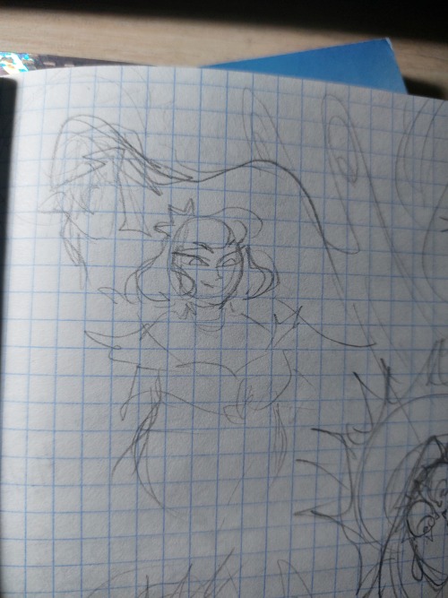Some Concepts For This Drawing, And I Haven't Designed The "guardian" Angel Yet At That Point So I Had
