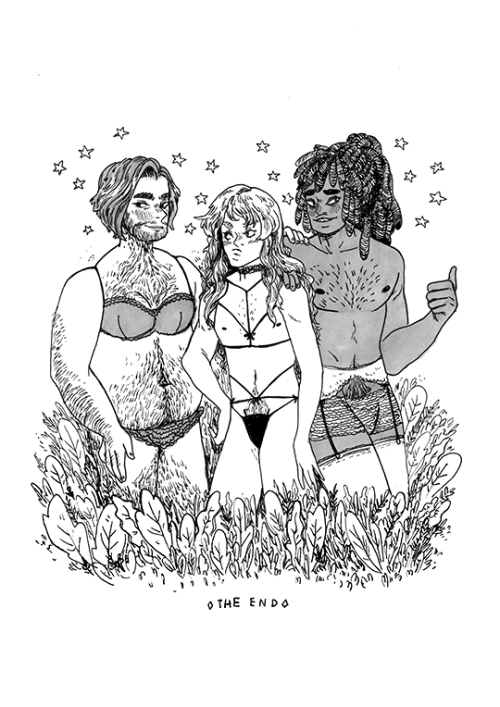 ✨Boys in Panties✨Day 31. And this marks the end of this year&rsquo;s inktober! Thanks for sticki