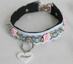 kittensplaypenshop:  I’ve always loved our all lace collars the most &lt;3