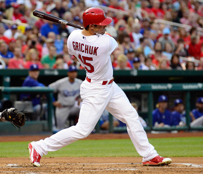 inthetrailerhood:  edcapitola:  Randal Grichuk - Yes, he’s extra hot and he carries