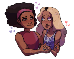 feliville: human AU Ruby and Sapphire,, they