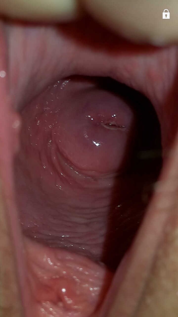 xkillacamx:  Pushing that gigantic cave of a pussy inside out like she’s giving