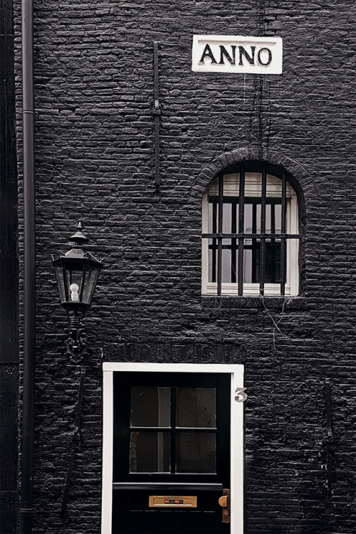 Black brick house, Amsterdam