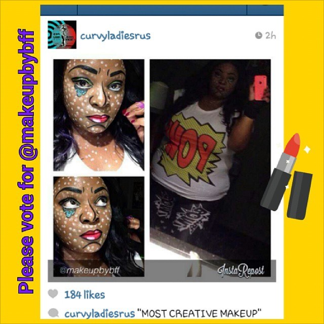 Pls follow my bestie @makeupbybff & vote 4 her on... | Mapping a Curved ...