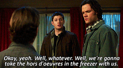  Spn rewatch » Well then, people are gonna be asking, “Why are you guys running