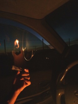 Blisslys:  Hot Box Before Denny’s With My Sista