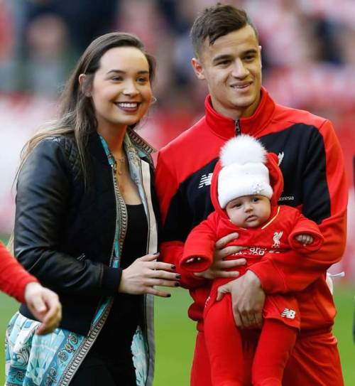 Coutinho is proud father and also has big bulge