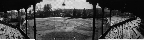 An image I made of Doubleday Field two weekends ago while visiting Cooperstown. The grounds that Dou