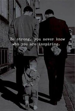 Thinkpozitiv:  Be Strong. You Never Know Who You Are Inspiring. Http://Bit.ly/2U8Xjkm