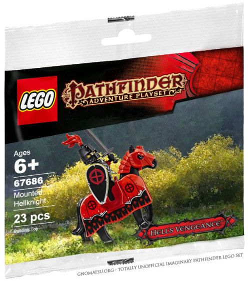 What could possibly be better than Lego and @officialpaizo Pathfinder? Why of course the two together… Lego Pathfinder!
Unfortunately it doesn’t exist, but I’m not the sort to let my old foe reality get in my way, so with Hells Vengeance recent...