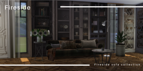 TS4: Fireside collection by Tilly TigerA cosy living room, perfect for relaxing on those frosty,wint