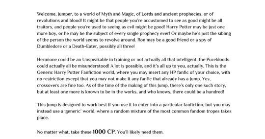 Cyoa Generic Harry Potter Fanfiction Pdf