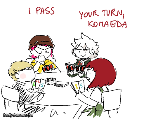 badlydrawnronpa:he’s abt to end souda’s career