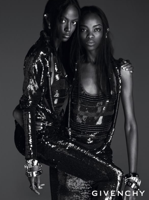  Eboni Riley and Maria Borges for Givenchy Spring 2014 photographed by Mert and Marcus  