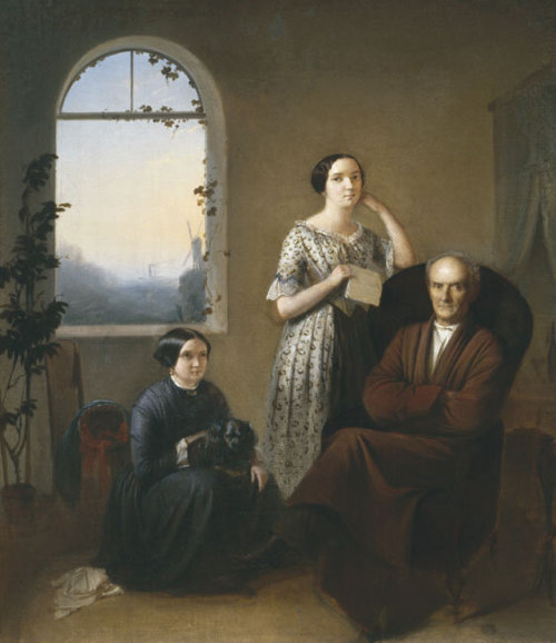 “Family portrait” A. Rizzoni (1860)“Семейный портрет” А.Риццони (1860)