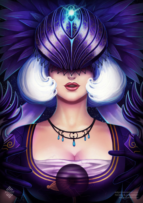 xelgot:Nox by XelgotA portrait of my main character in Smite: Battleground of the Gods. She’s just a