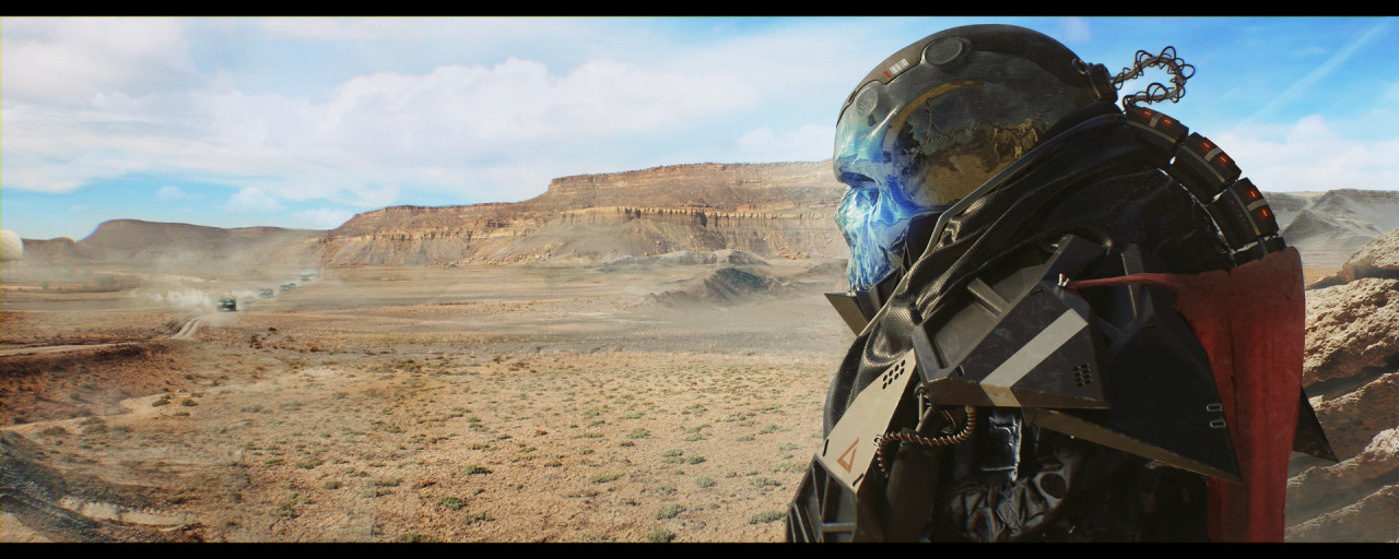 cyberclays:   Skull Cyborg | Type 4.2 // AxTECH (Movie shot)  - by  Mario Stabile