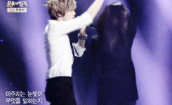 byunghunny:  Niel being sexy on Immortal Song 