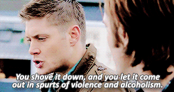 plaiding:  Dean + recurring themes [&frac34;] ↳ Alcoholism  