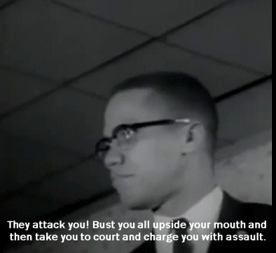 exgynocraticgrrl-archive-deacti:  Malcolm X on police brutality. 