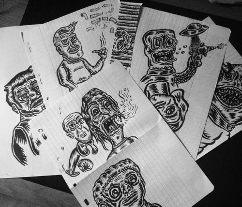 School got me like #sketches #ink #bw #drawing #sketchbook #illistration #homey #sheet #bored #rando