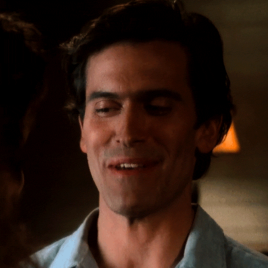 ashwilliam: endless list of my favourite male horror characters:BRUCE CAMPBELL as ASH WILLIAMS in EV