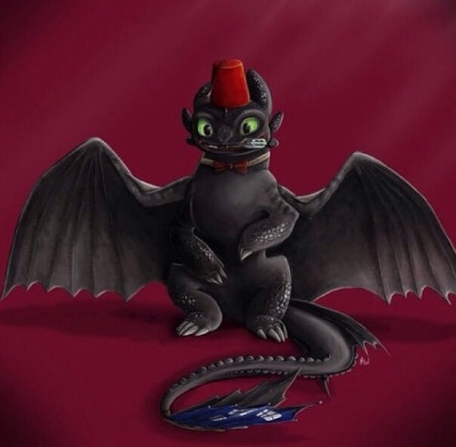 thatfandomgurl:  Cutest Toothless Ever