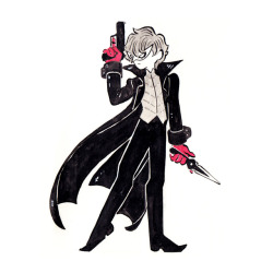 M-Keane:  Inktober #10-#18Persona 5