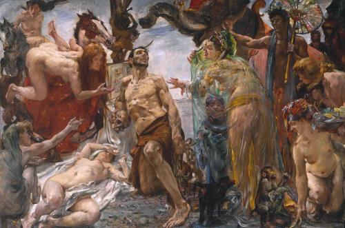 The Temptation of St Anthony, 1908 ~ by Lovis Corinth after Gustave Flaubert