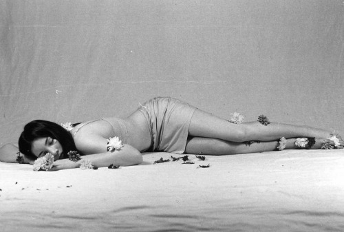 lafilleblanc:  Sarah-Jean ‘Swallowed by the Season’ her quote:  “As her body lay limp upon the cold, barren earth, flowers flourished and grew from her limbs, consuming her body; she was swallowed by the season, finally one with the Earth once