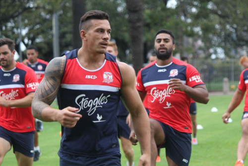 roscoe66:  A few more of Sonny Bill Williams from that training session