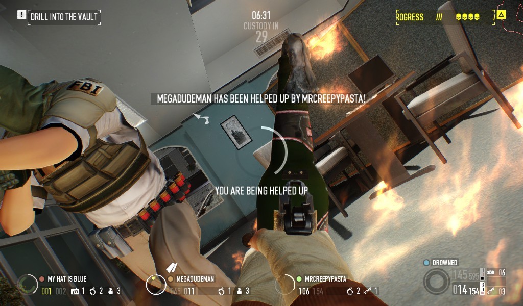 generaldrowned:  My Molotov glitched i was downed when i was about to throw it so