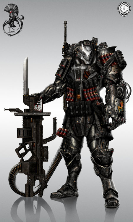 metalsaurus:  Helldivers Ajax, Marvok, [unknown], Winchester, British Helldiver, Zatoichi, Mercury, and Ares by St. Theo 