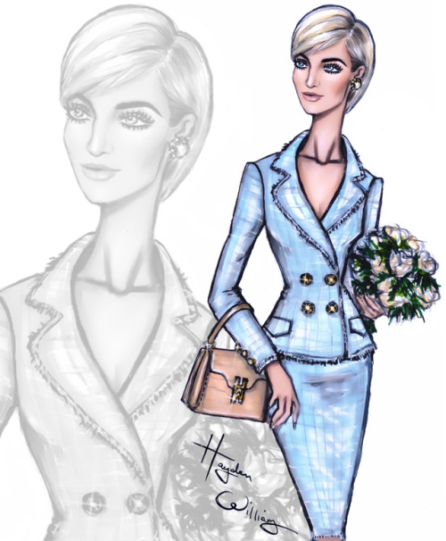 haydenwilliamsillustrations: Princess Diana 20th Anniversary by Hayden Williams