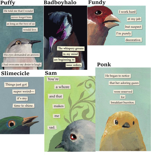 Dsmp Characters As Troubled Birds