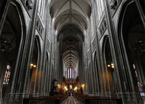 churchcrawler: DSC_0154s by antonikon on Flickr. Orléans Cathedral, France