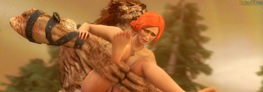 darktronicksfm:  Triss  X  Werewolf Gfycat Triss model by Lord Aardvark Werewolf