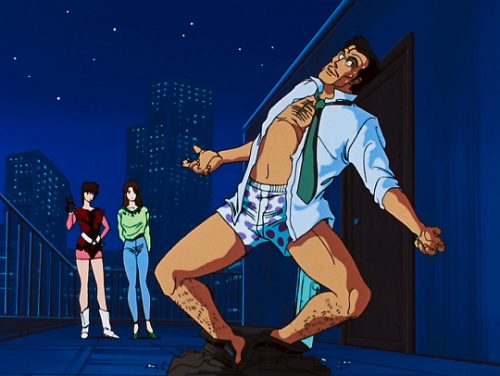 I’m the man who makes the impossible possible.City Hunter - Saeko’s Little Sister is a Private