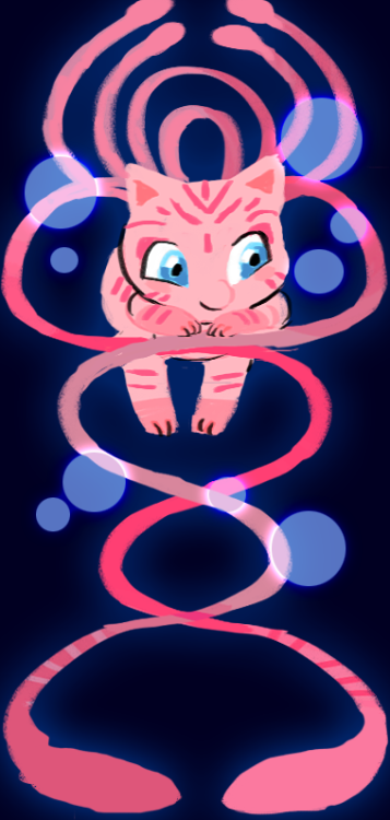 I dunno, a Mega Mew or something.Yeah wow double-helix no-one’s ever done that before