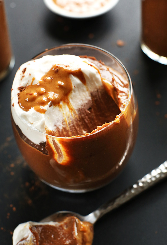 running-raspberry:      veganinspo:  Chocolate Peanut Butter Avocado Pudding   