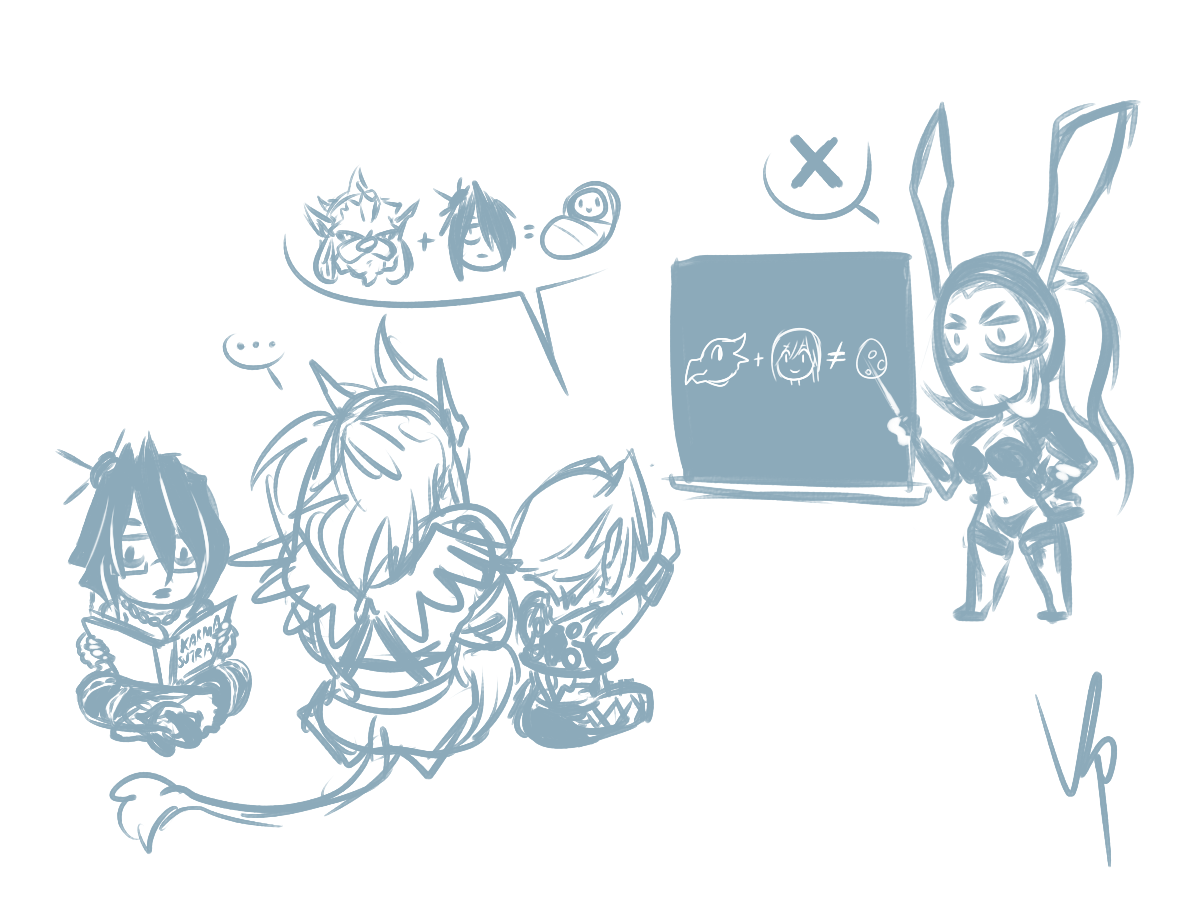 commission for a certain someone&hellip; plus a bonus chibi pic