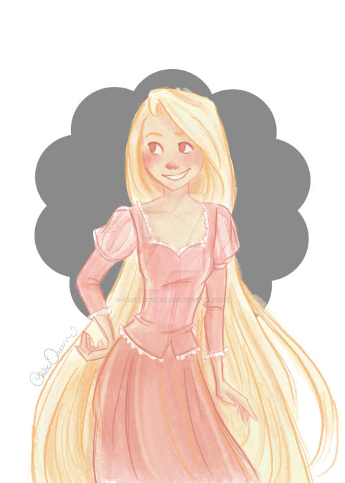 Rapunzel in palette #18 by Hellomynameisbasil